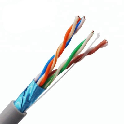 UTP FTP Cat5e LAN Cable 305meter 4 Pair 24AWG Network Cable for Indoor Internet